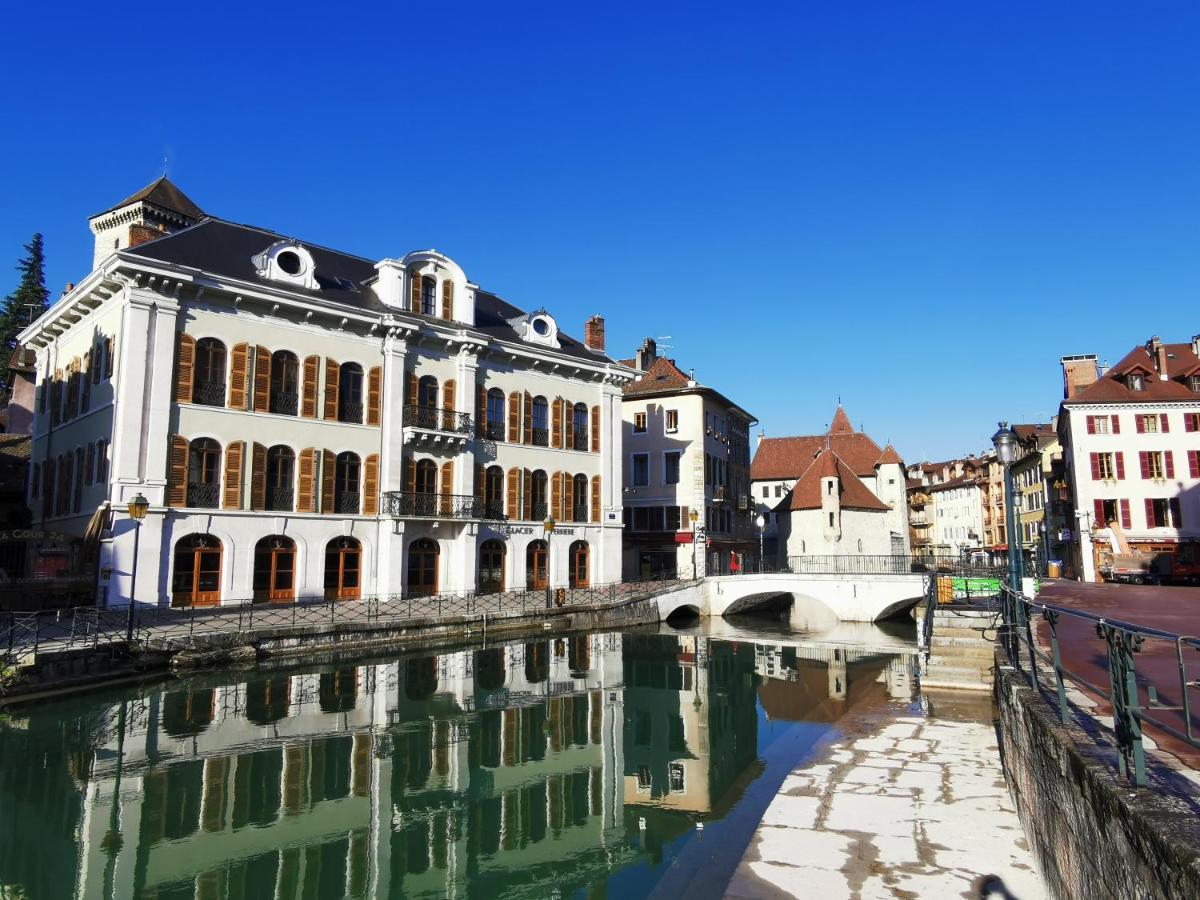 Lac Annecy Plage Privee, Duplex Baie Des Voiles Duingt Exterior foto